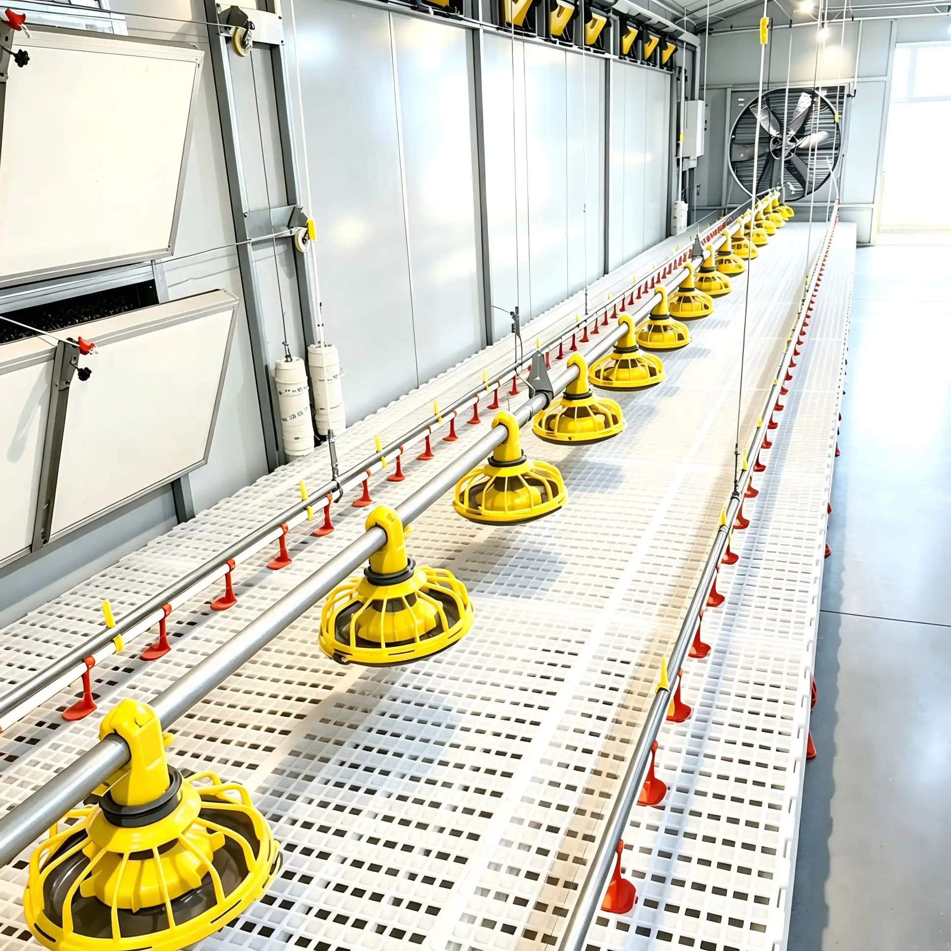 floor feeding line
